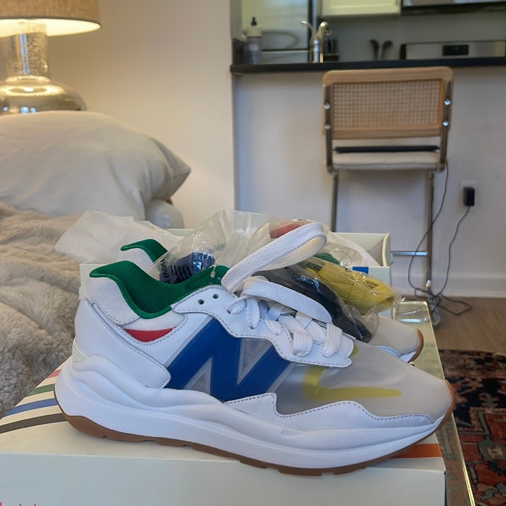 STAUD New Balance Collab Sneakers